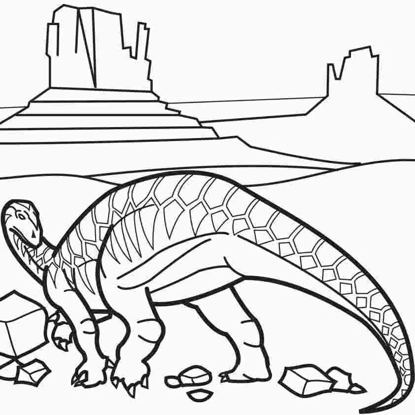 Apatosaurus Coloring Pages 51