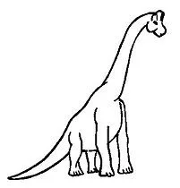 Brachiosaurus Coloring Pages 2