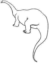 Diplodocus Coloring Pages 14