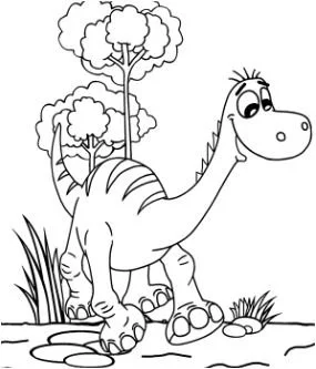 Diplodocus Coloring Pages 16