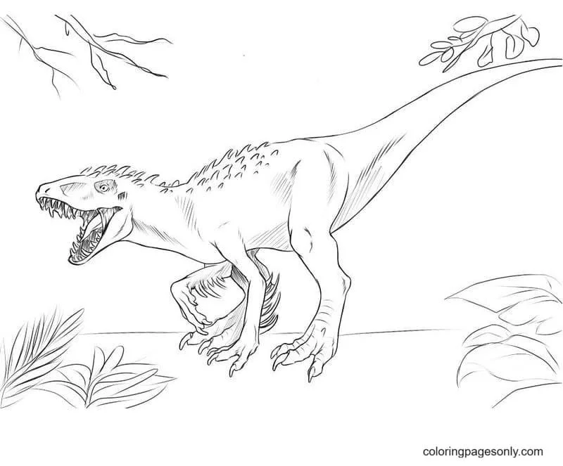 Indominus Coloring Pages 18