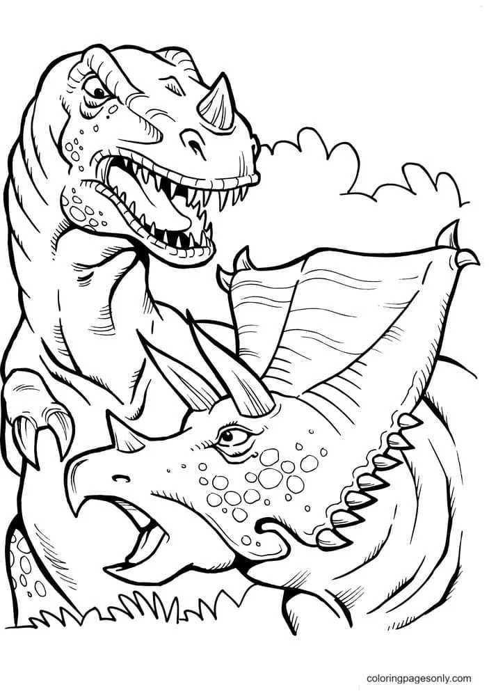 Indominus Coloring Pages 7