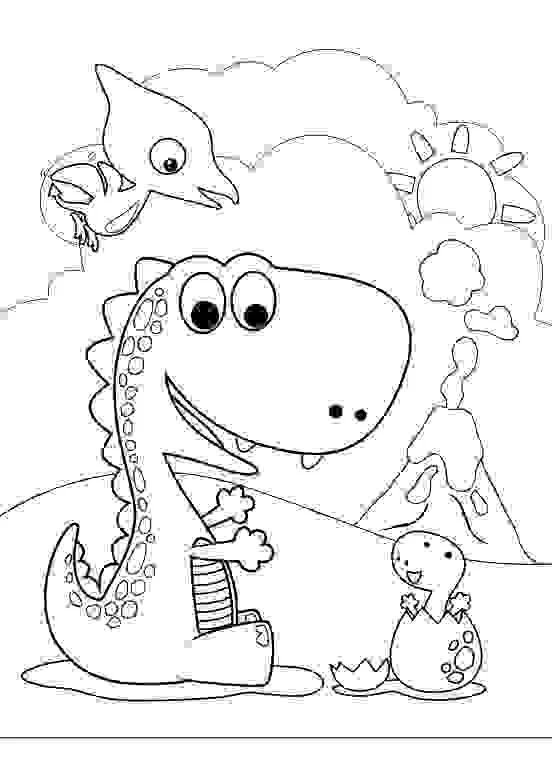 Misc Dinosaurs Coloring Pages 49