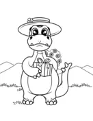 Misc Dinosaurs Coloring Pages 61