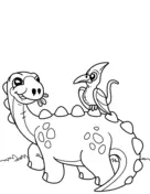 Misc Dinosaurs Coloring Pages 62