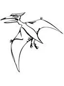 Pteranodon Coloring Pages 12