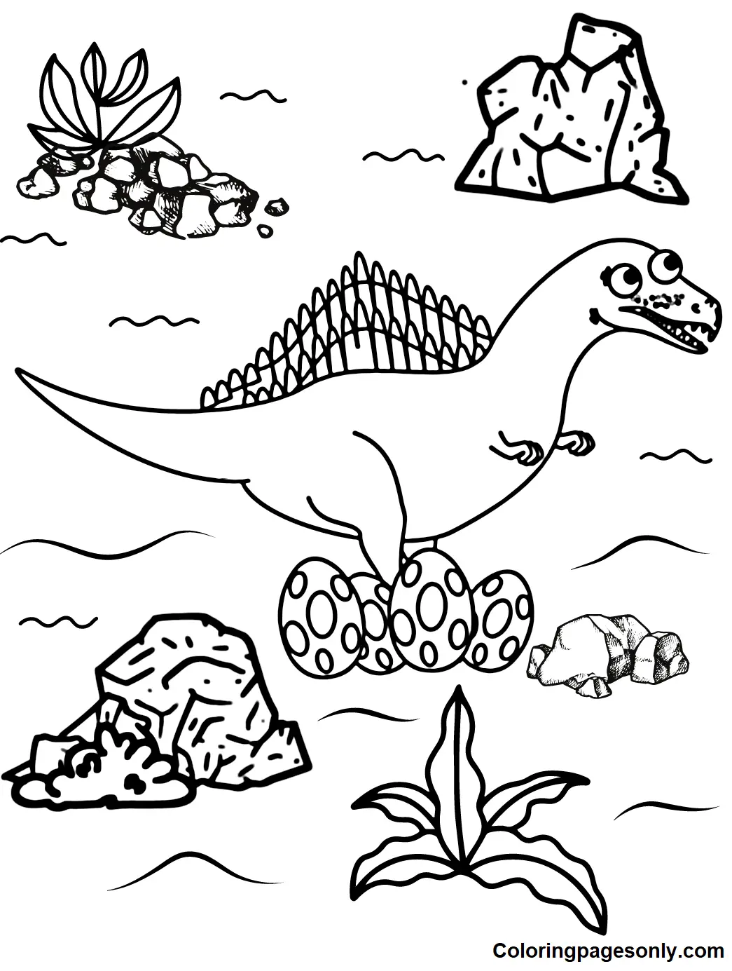 Spinosaurus Coloring Pages 56