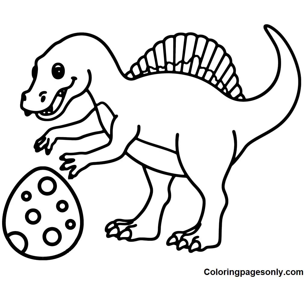 Spinosaurus Coloring Pages 57