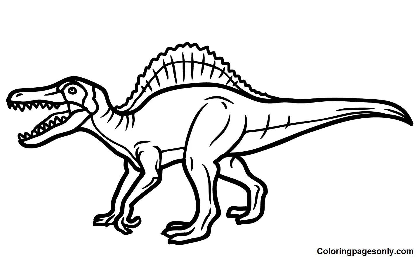 Spinosaurus Coloring Pages 59