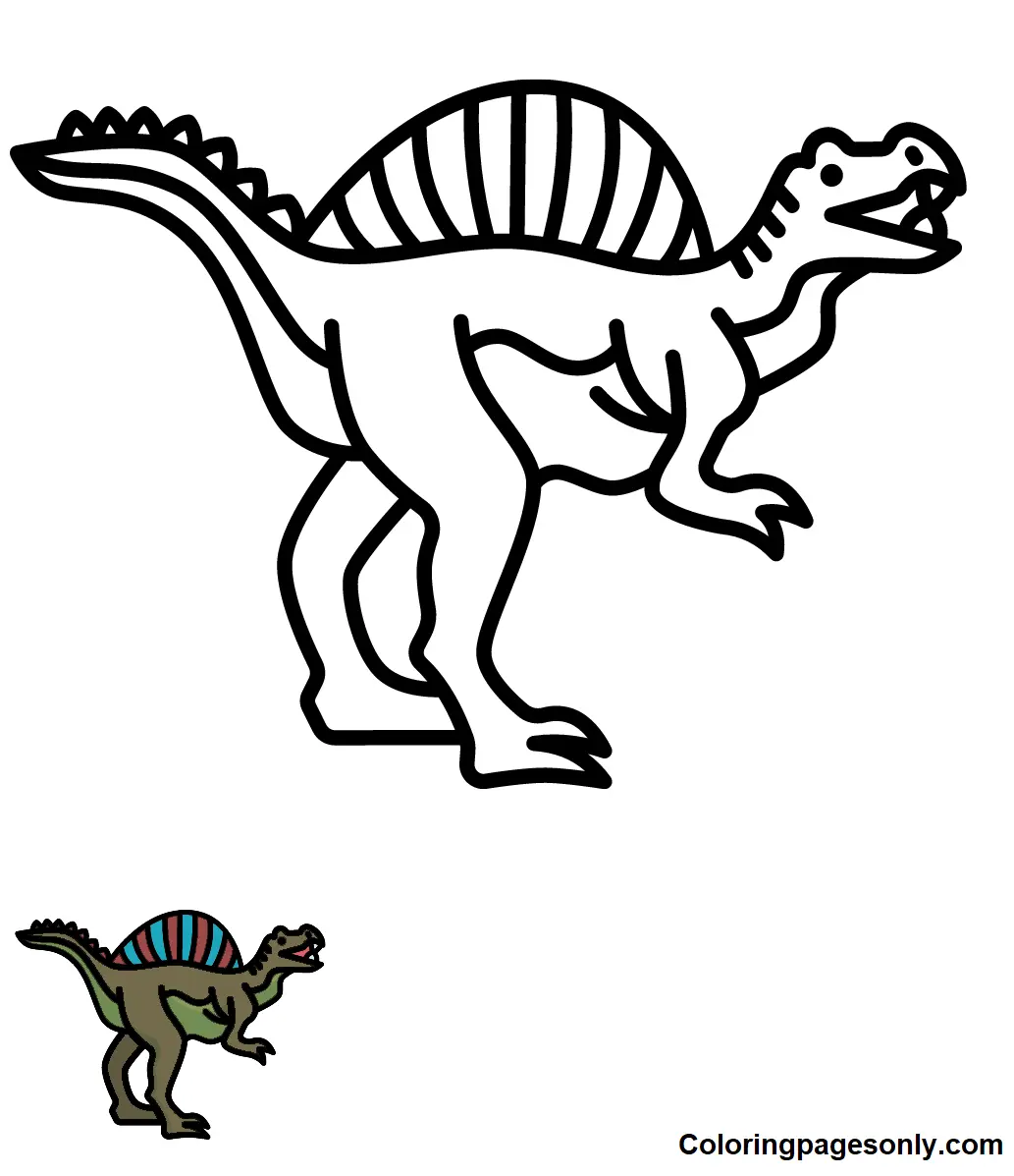 Spinosaurus Coloring Pages 60