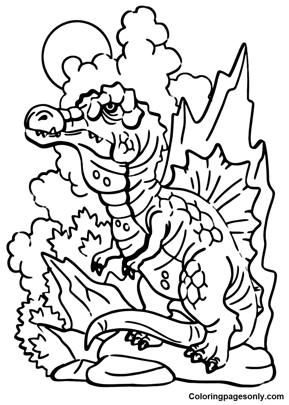 Spinosaurus Coloring Pages 62