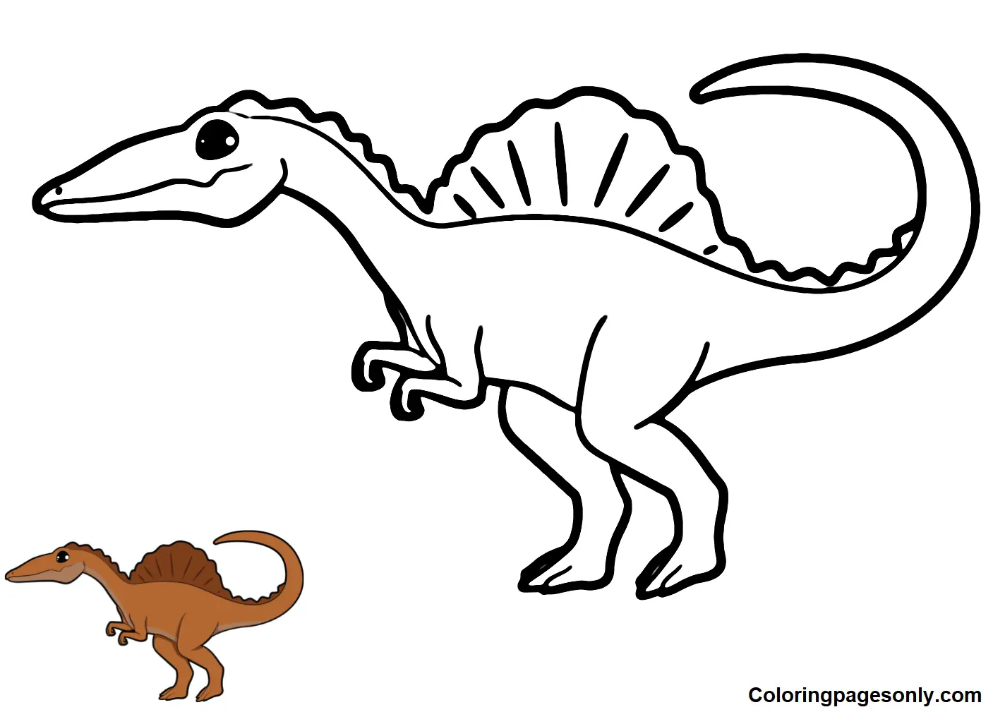 Spinosaurus Coloring Pages 65