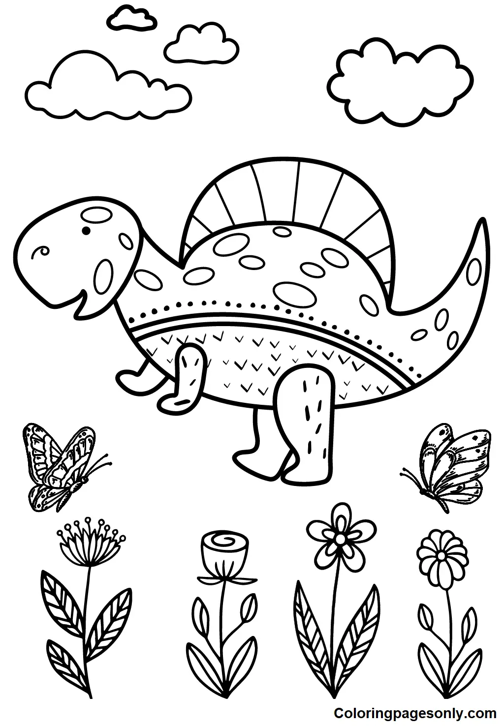 Spinosaurus Coloring Pages 66