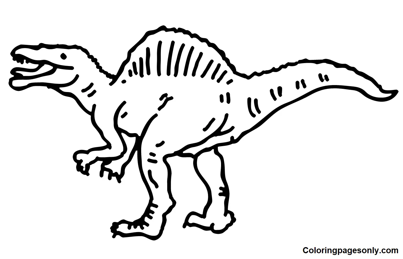 Spinosaurus Coloring Pages 68