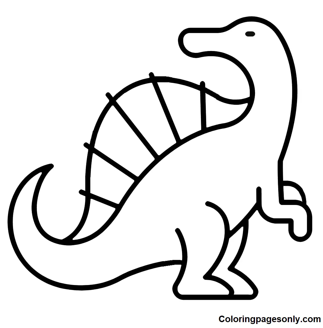 Spinosaurus Coloring Pages 69