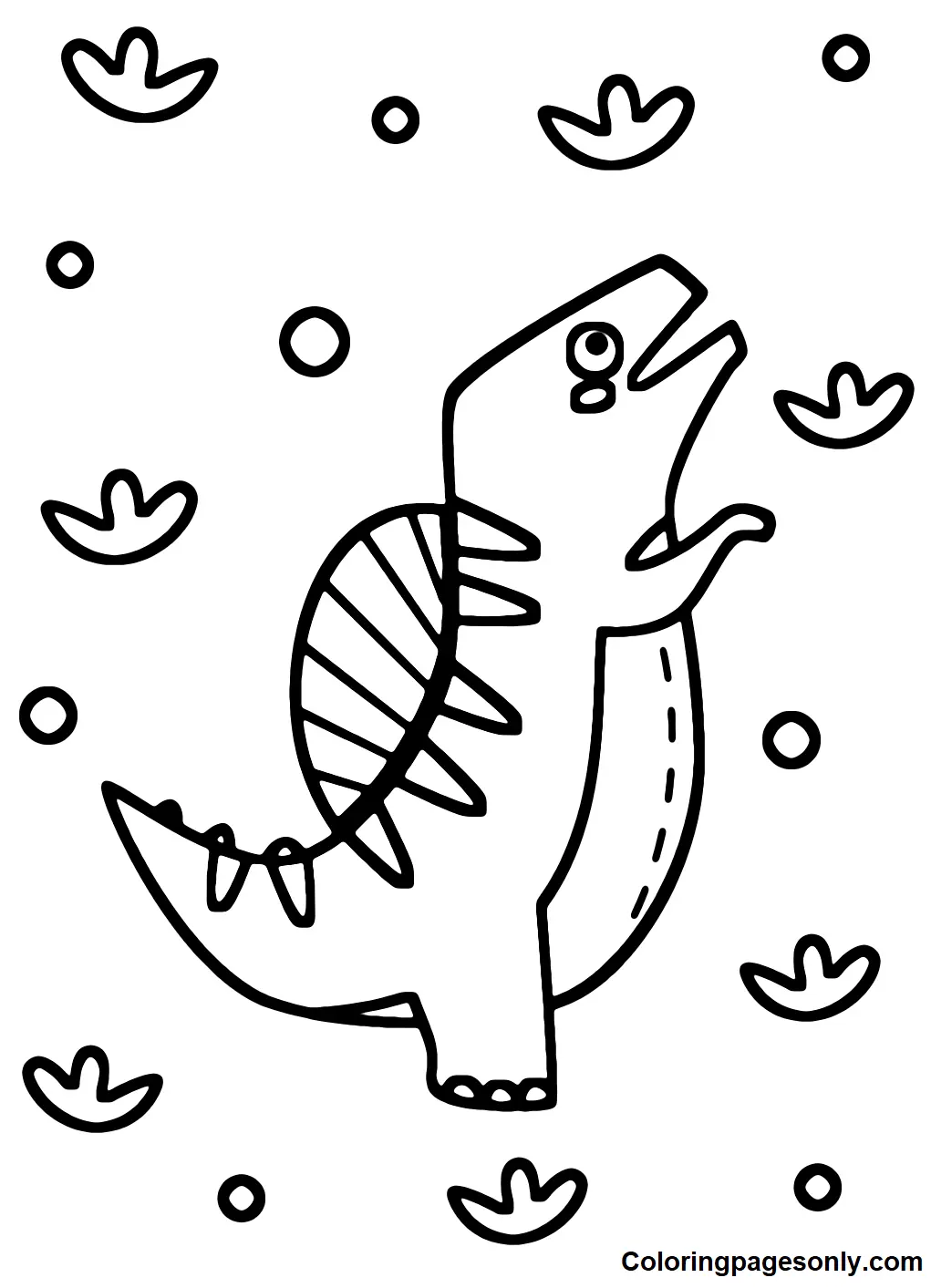 Spinosaurus Coloring Pages 75