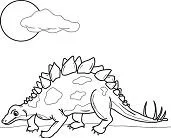 Stegosaurus Coloring Pages 16