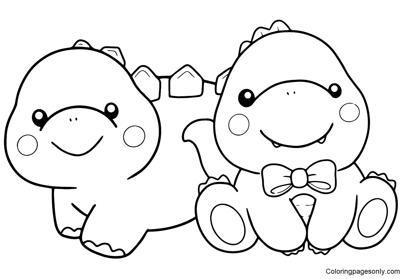 Stegosaurus Coloring Pages 18