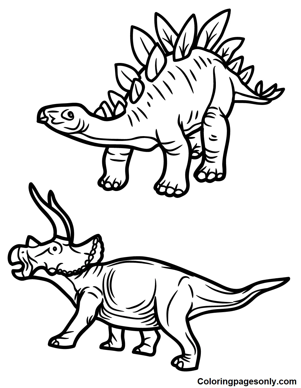 Triceratops Coloring Pages 32