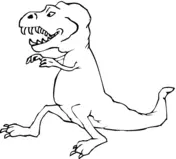 Tyrannosaurus Rex Coloring Pages 23